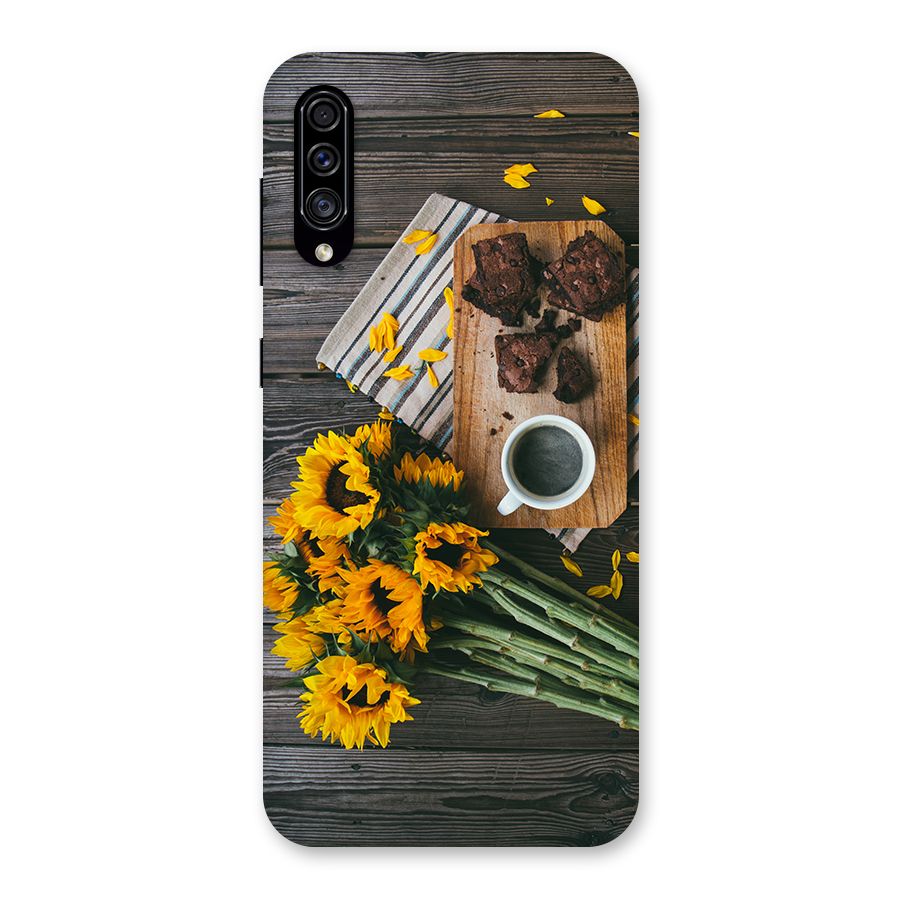 Coffee and Flowers Back Case for Galaxy A30s