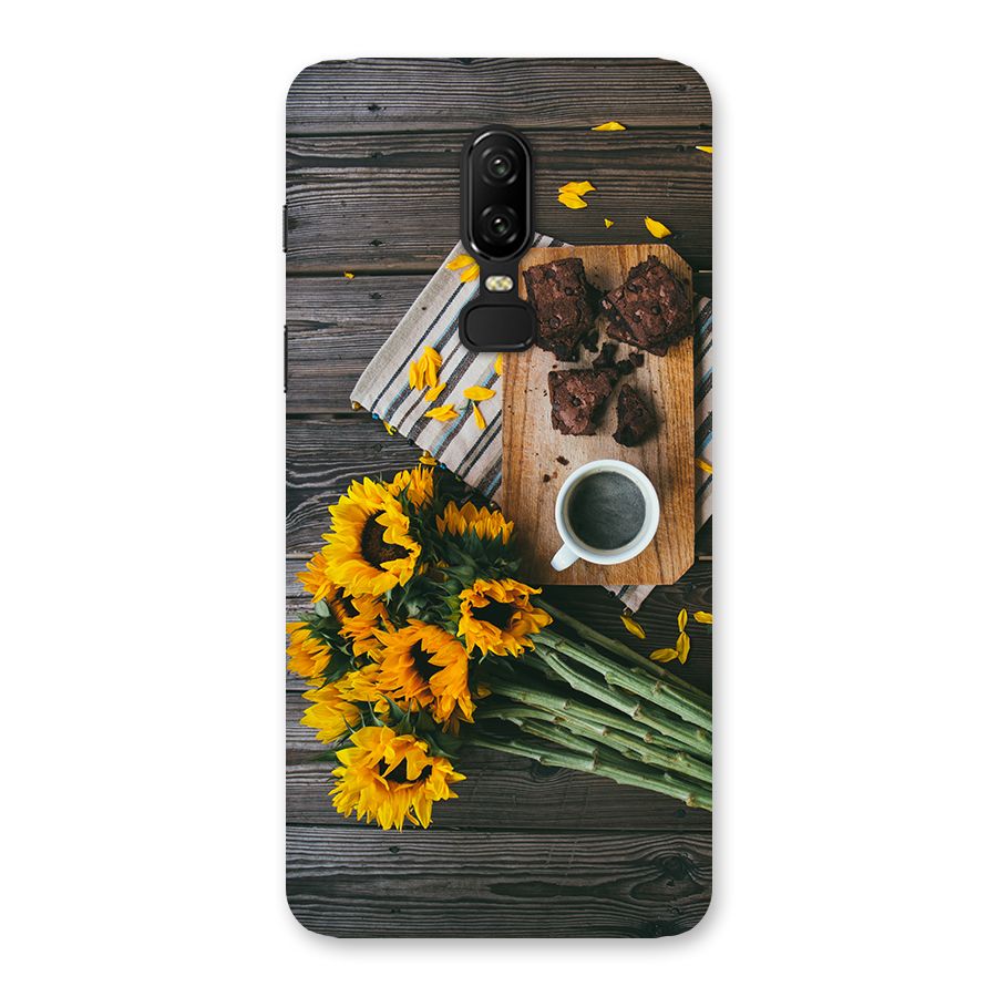 Coffee and Flowers Back Case for OnePlus 6