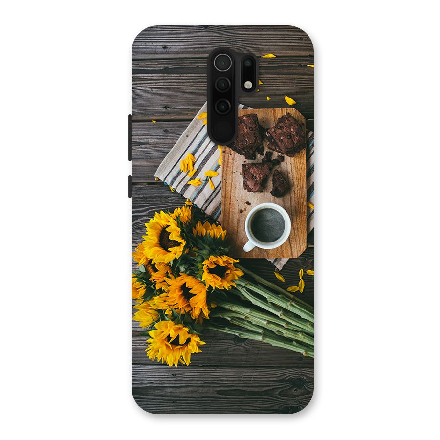 Coffee and Flowers Back Case for Poco M2