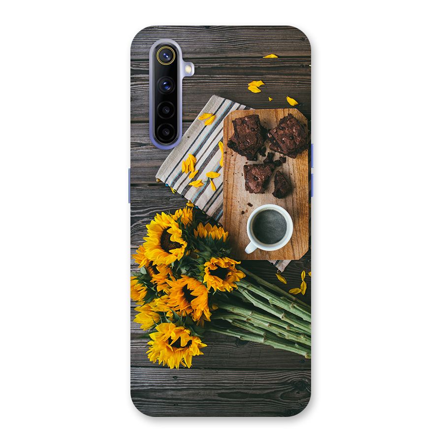 Coffee and Flowers Back Case for Realme 6i