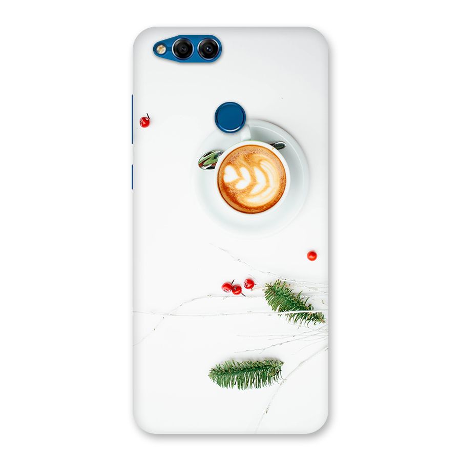 Coffee and Leafs Back Case for Honor 7X