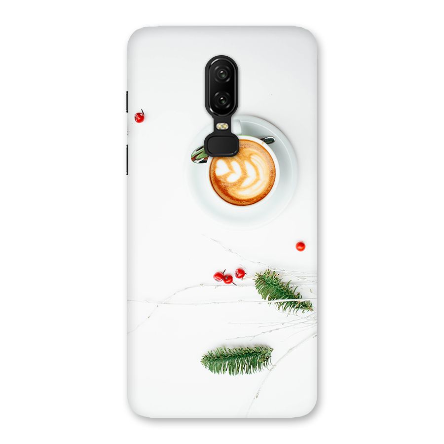 Coffee and Leafs Back Case for OnePlus 6