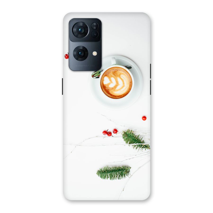 Coffee and Leafs Back Case for Oppo Reno7 Pro 5G
