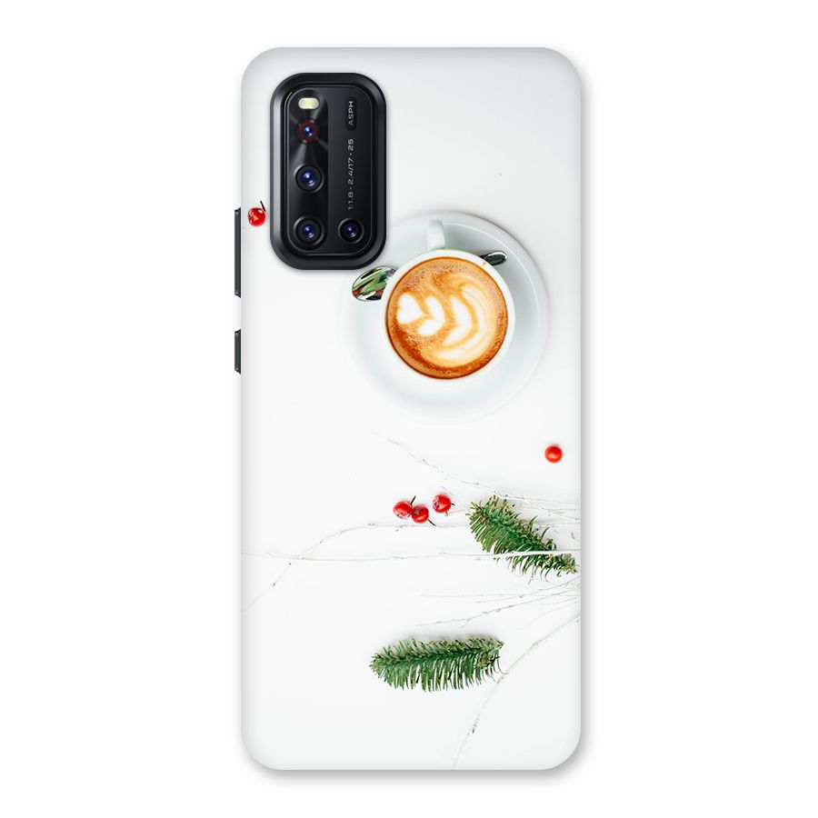 Coffee and Leafs Back Case for Vivo V19