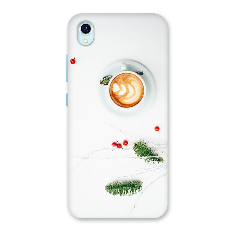 Coffee and Leafs Back Case for Vivo Y1s