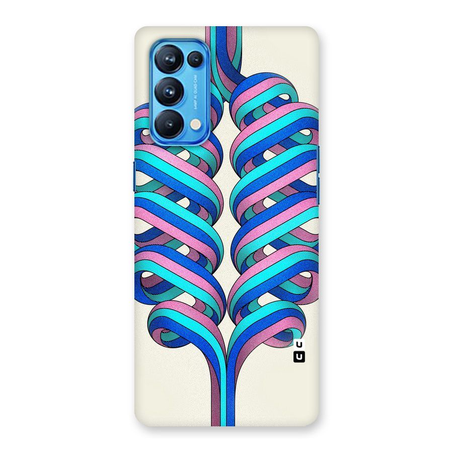 Coil Abstract Pattern Back Case for Oppo Reno5 Pro 5G