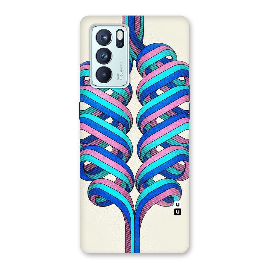 Coil Abstract Pattern Back Case for Oppo Reno6 Pro 5G