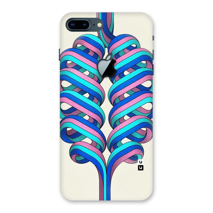 Coil Abstract Pattern Back Case for iPhone 7 Plus Apple Cut