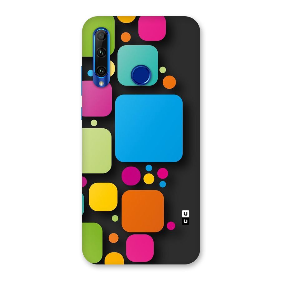 Color Boxes Abstract Back Case for Honor 20i