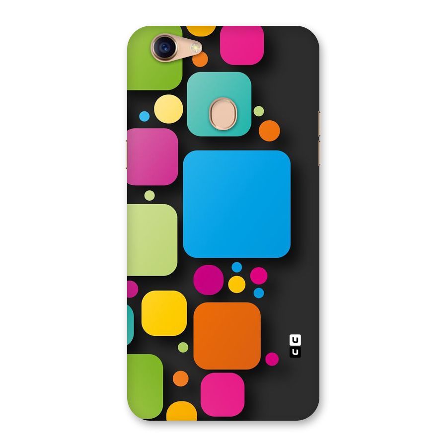 Color Boxes Abstract Back Case for Oppo F5 Youth