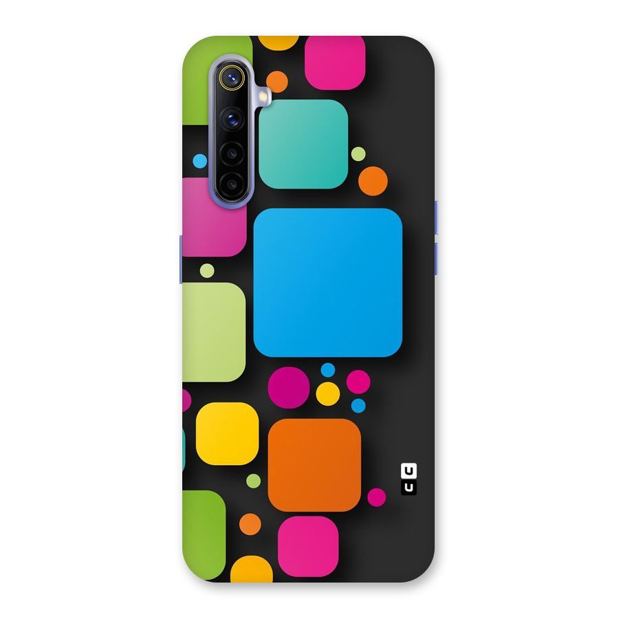 Color Boxes Abstract Back Case for Realme 6