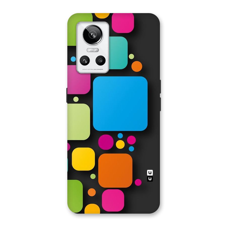 Color Boxes Abstract Back Case for Realme GT Neo 3