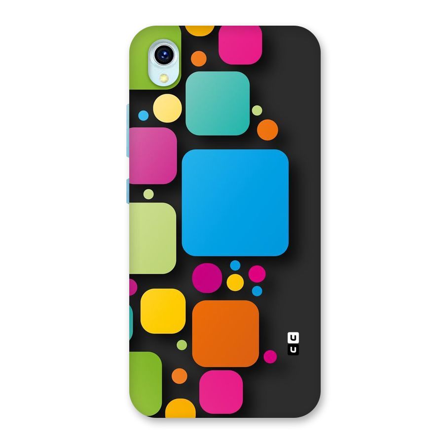 Color Boxes Abstract Back Case for Vivo Y1s