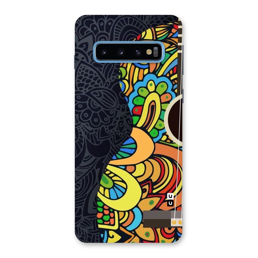 Colored Blocks Back Case for Galaxy S10