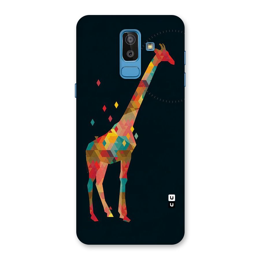 Colored Giraffe Back Case for Galaxy On8 (2018)