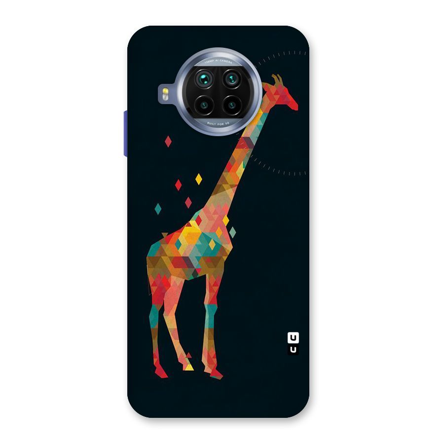 Colored Giraffe Back Case for Mi 10i