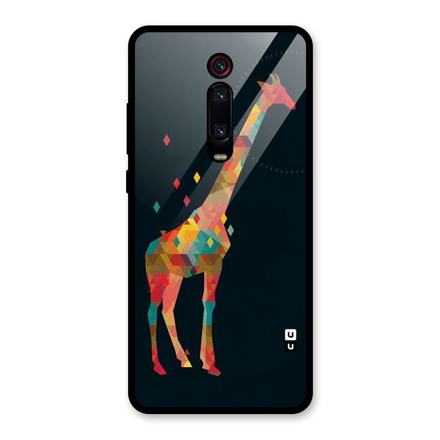 Colored Giraffe Glass Back Case for Redmi K20