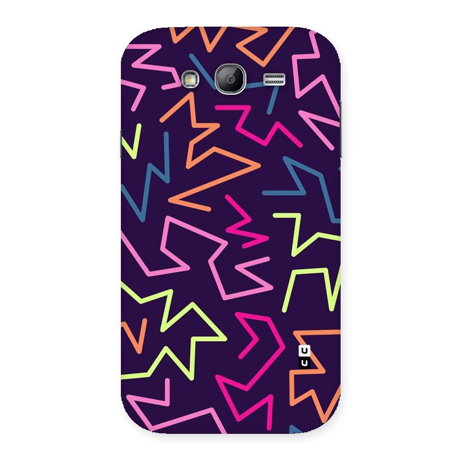 Colored Lines Back Case for Galaxy Grand