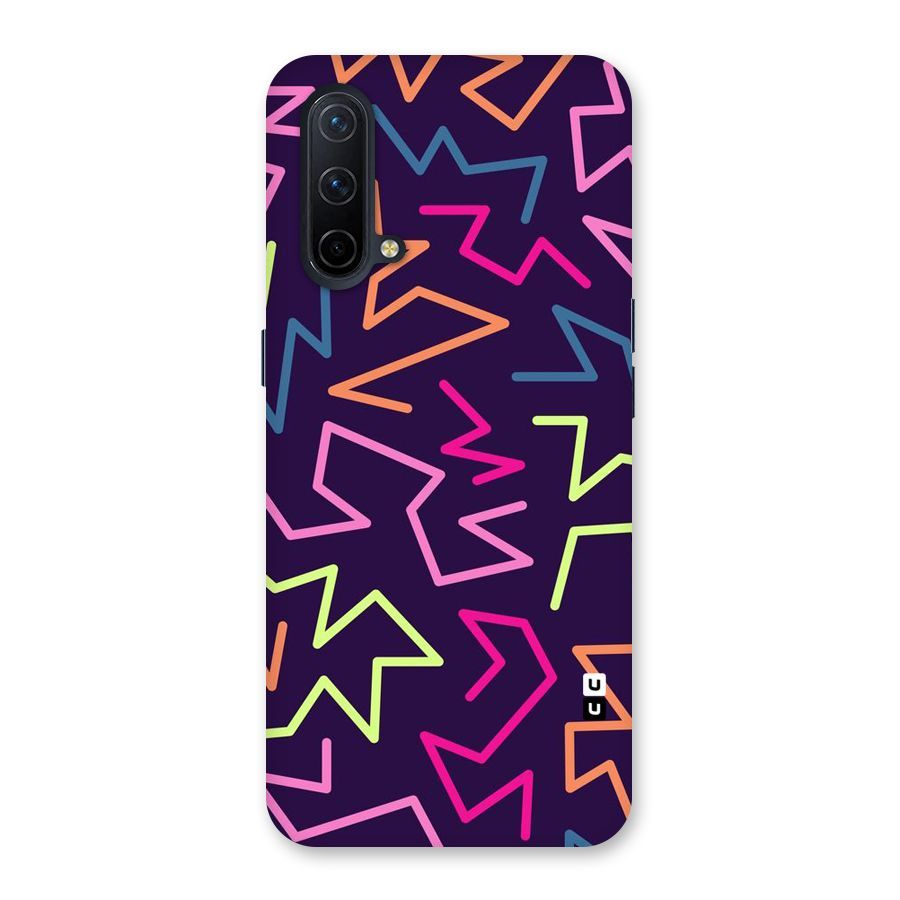 Colored Lines Back Case for OnePlus Nord CE 5G
