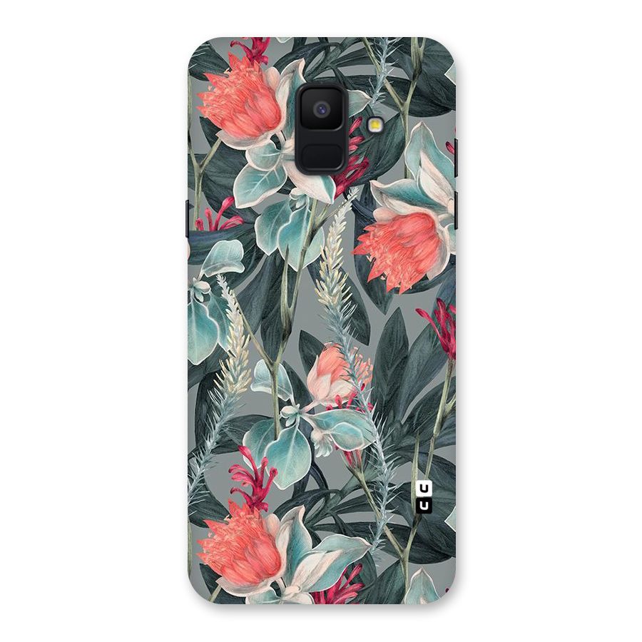 Colored Petals Back Case for Galaxy A6 (2018)