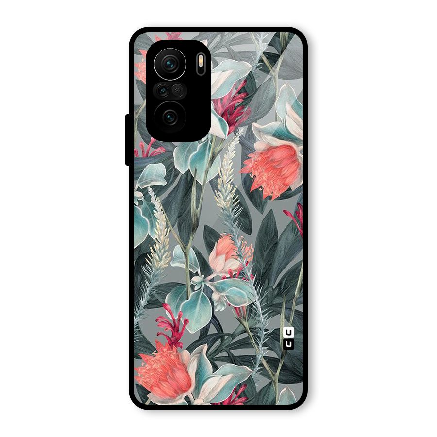 Colored Petals Glass Back Case for Mi 11x