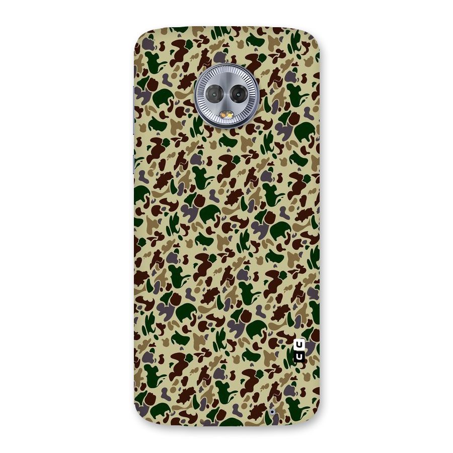 Colored Shapes Back Case for Moto G6 Plus