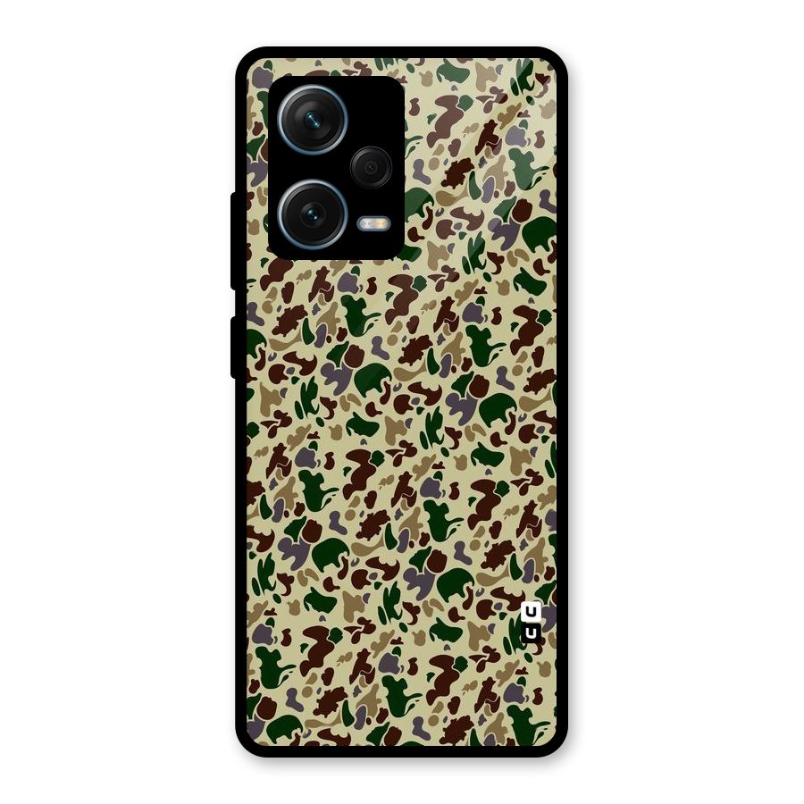 Colored Shapes Glass Back Case for Redmi Note 12 Pro Plus 5G