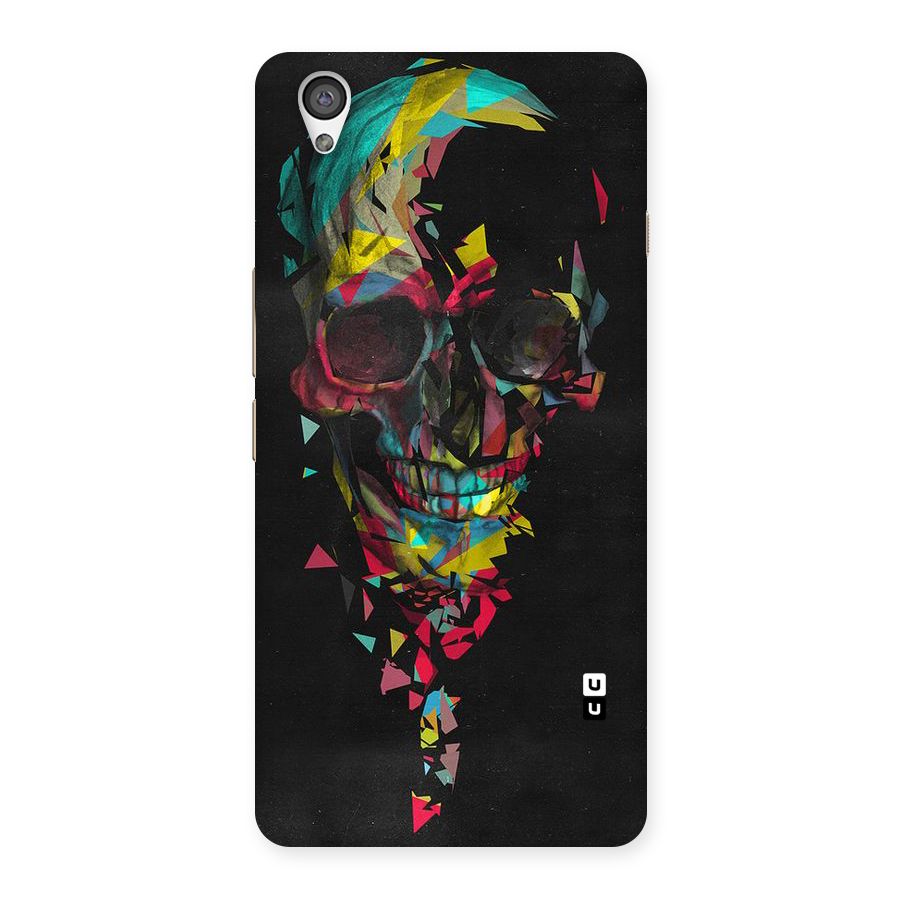 Colored Skull Shred Back Case for OnePlus X