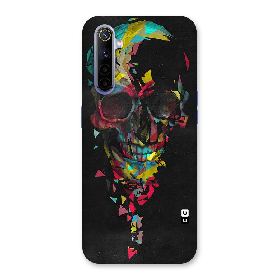 Colored Skull Shred Back Case for Realme 6