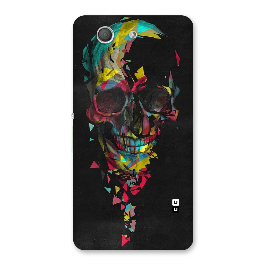 Colored Skull Shred Back Case for Xperia Z3 Compact