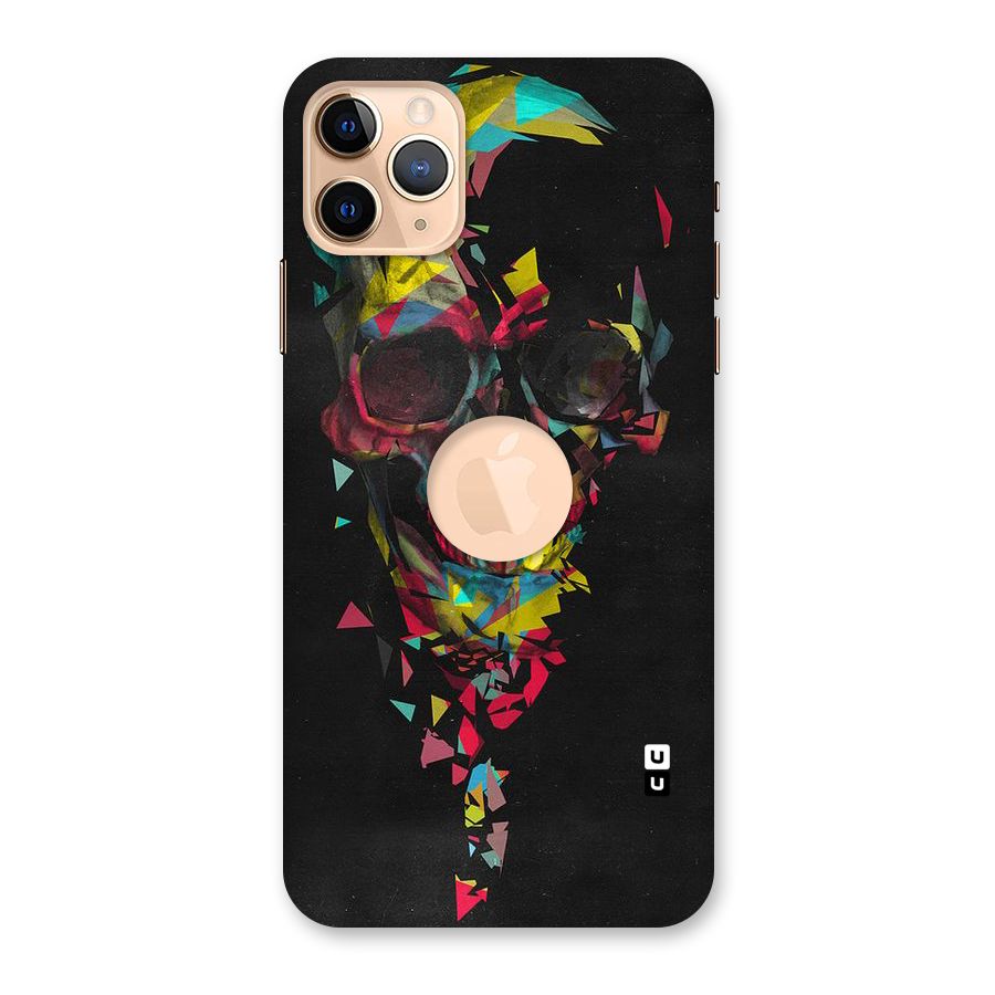 Colored Skull Shred Back Case for iPhone 11 Pro Max Logo Cut