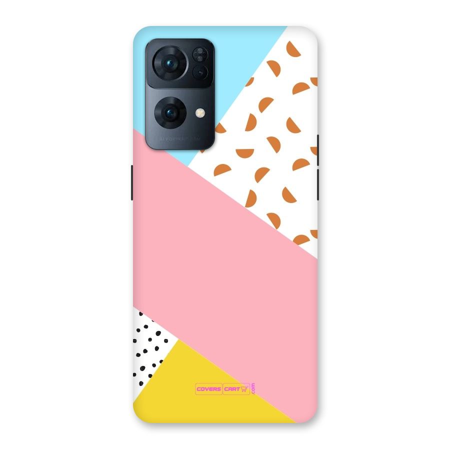 Colorful Abstract Back Case for Oppo Reno7 Pro 5G