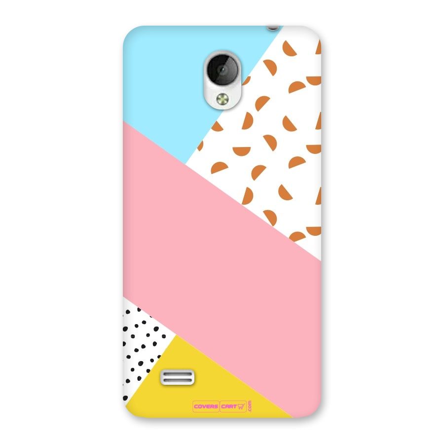 Colorful Abstract Back Case for Vivo Y21