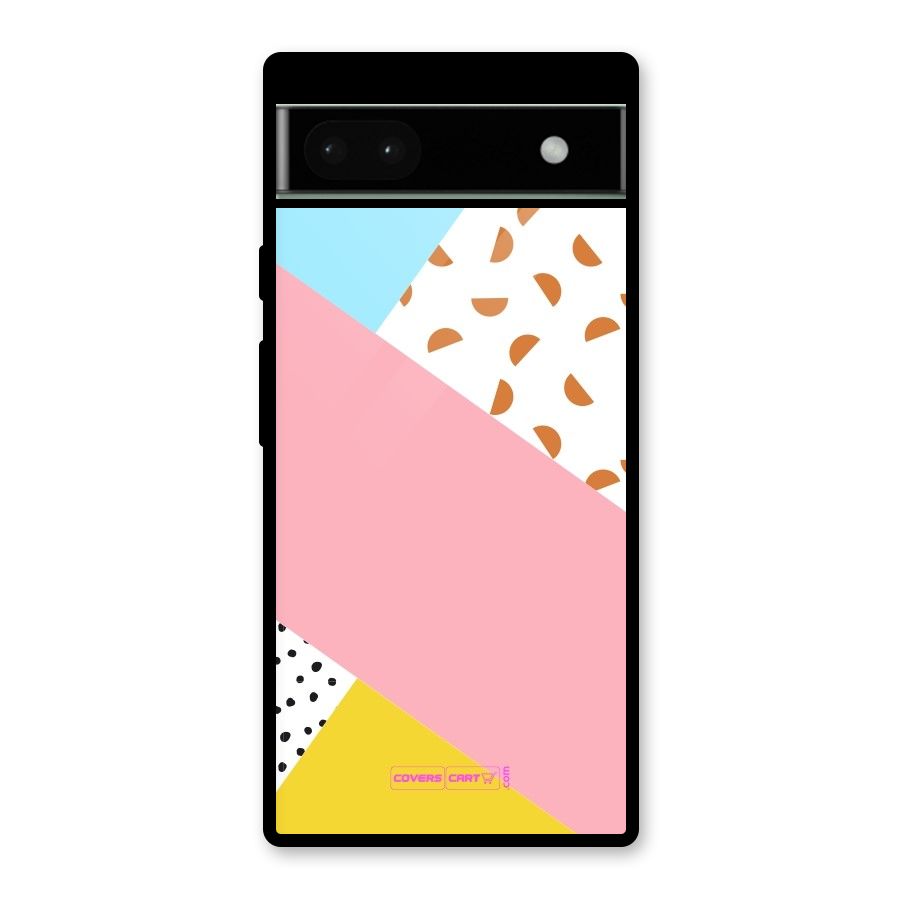 Colorful Abstract Glass Back Case for Google Pixel 6a