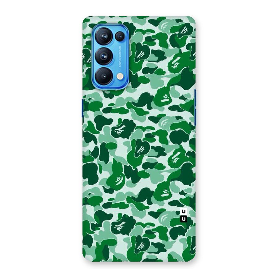 Colorful Camouflage Back Case for Oppo Reno5 Pro 5G