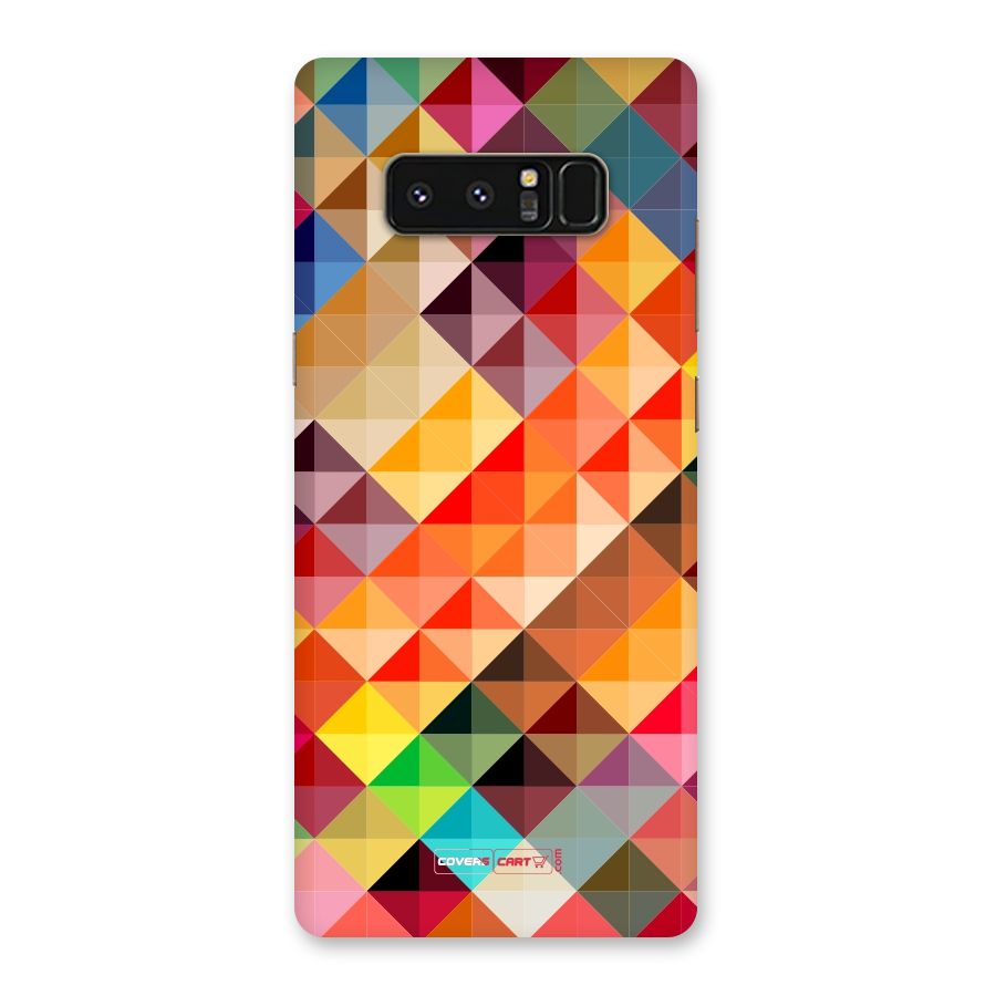 Colorful Cubes Back Case for Galaxy Note 8