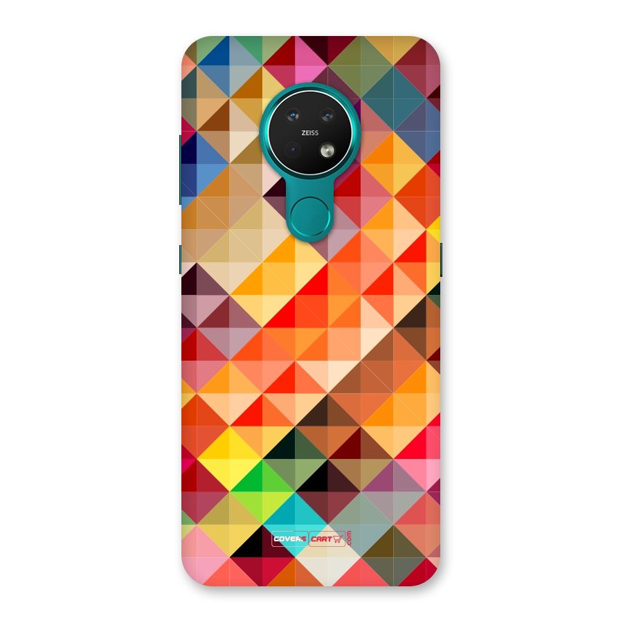 Colorful Cubes Back Case for Nokia 7.2