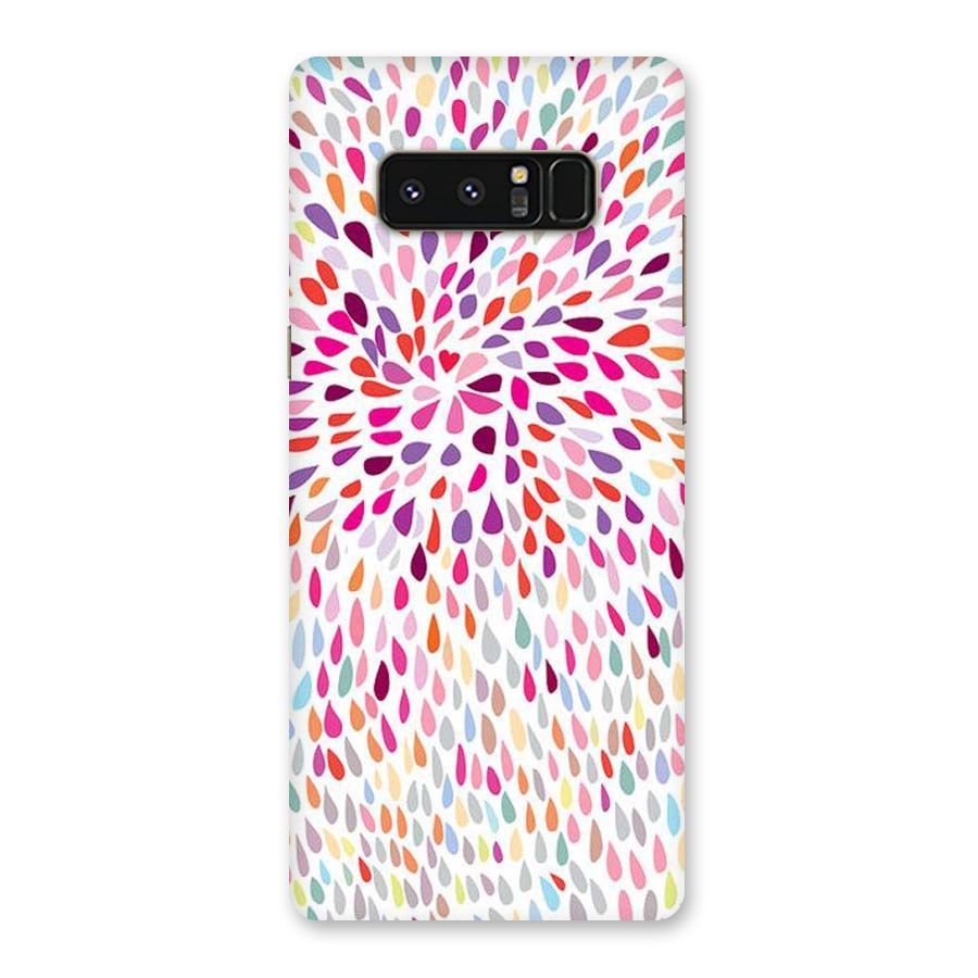 Colorful Decorative Pattern Back Case for Galaxy Note 8