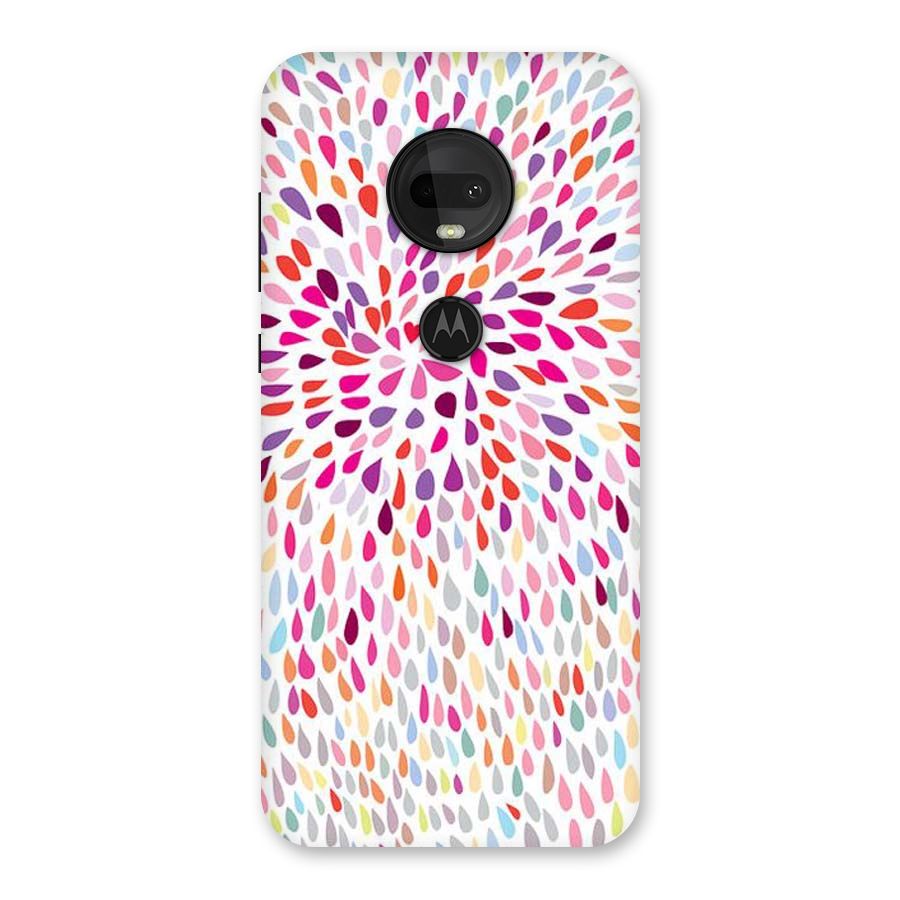 Colorful Decorative Pattern Back Case for Moto G7