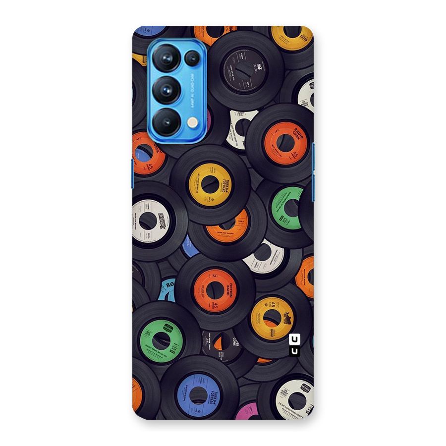 Colorful Disks Back Case for Oppo Reno5 Pro 5G