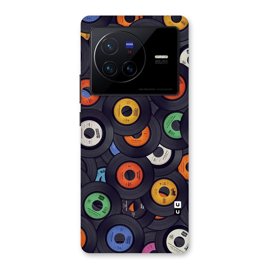 Colorful Disks Back Case for Vivo X80