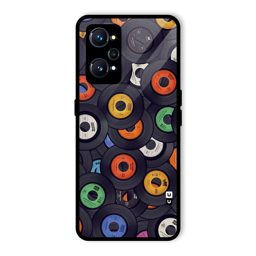 Colorful Disks Glass Back Case for Realme GT 2