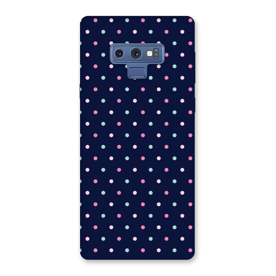 Colorful Dots Pattern Back Case for Galaxy Note 9