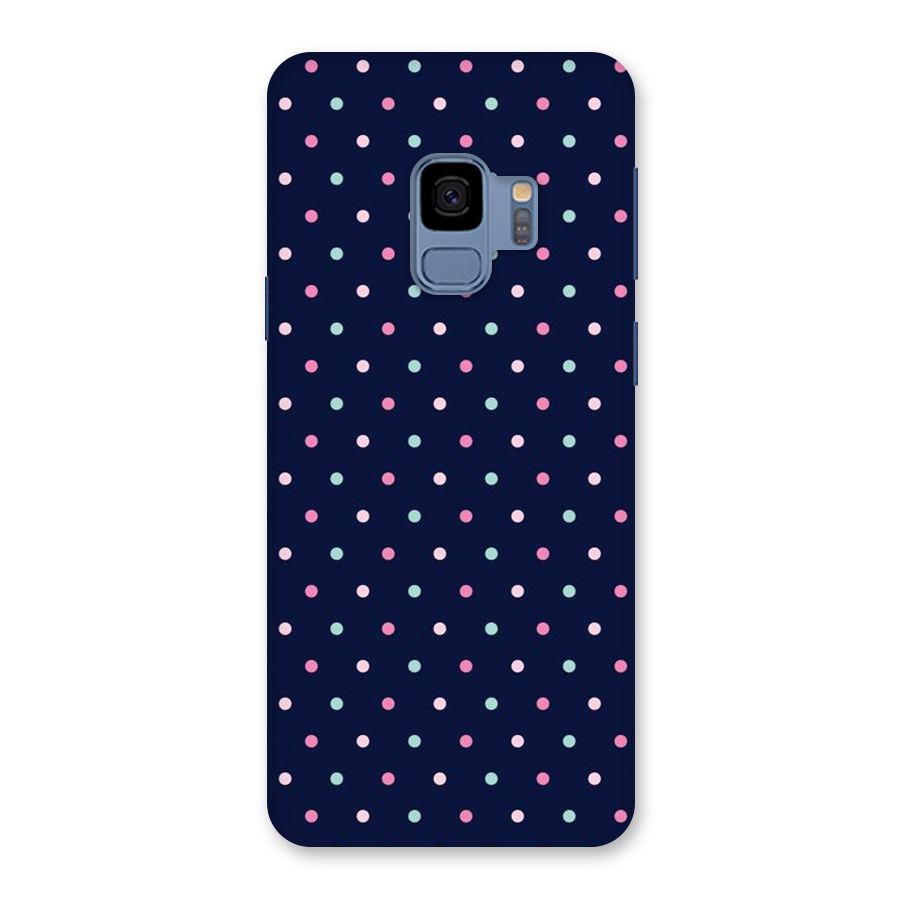 Colorful Dots Pattern Back Case for Galaxy S9