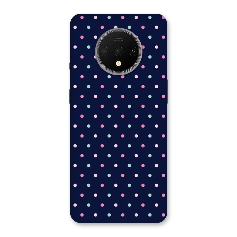 Colorful Dots Pattern Back Case for OnePlus 7T