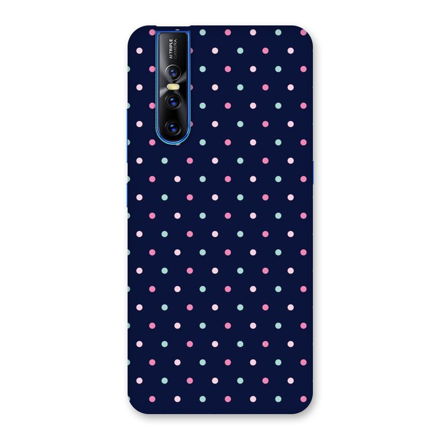 Colorful Dots Pattern Back Case for Vivo V15 Pro