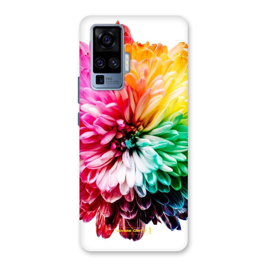 Colorful Flower Back Case for Vivo X50 Pro