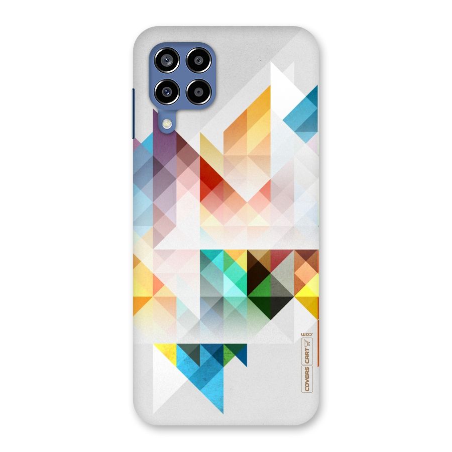 Colorful Geometric Art Back Case for Galaxy M53 5G