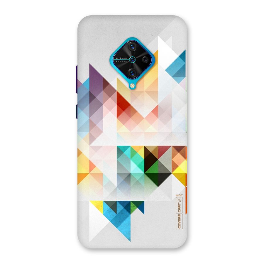 Colorful Geometric Art Back Case for Vivo S1 Pro