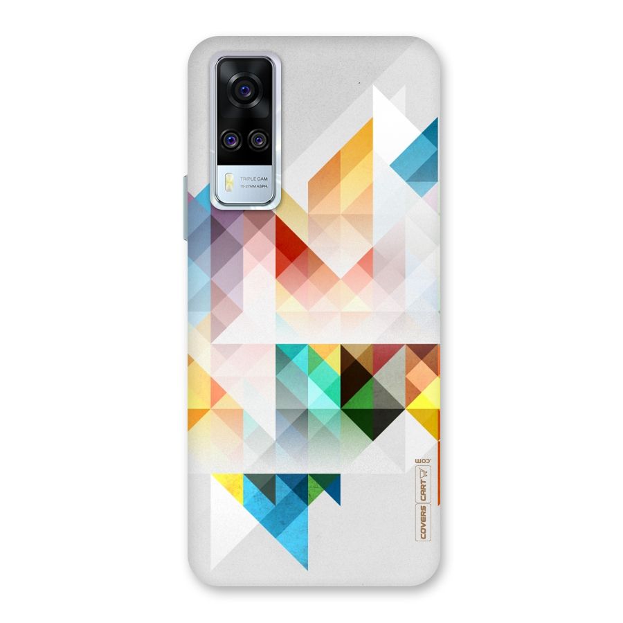 Colorful Geometric Art Back Case for Vivo Y31
